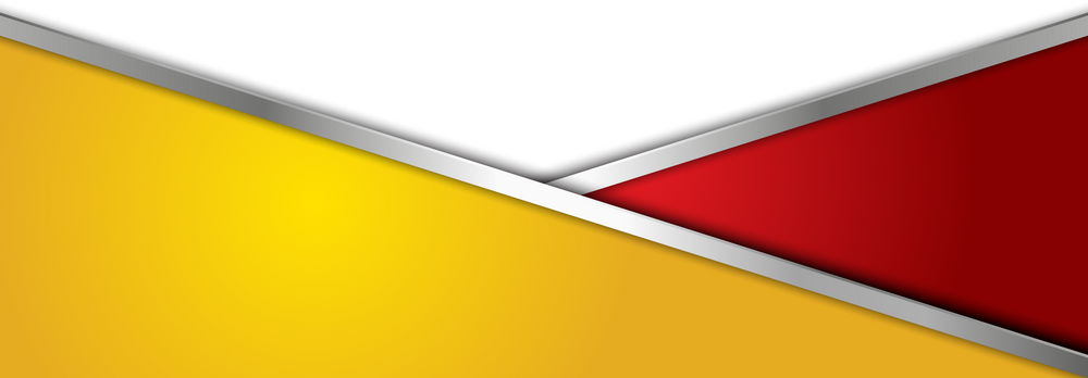 Red and Yellow Metallic Border