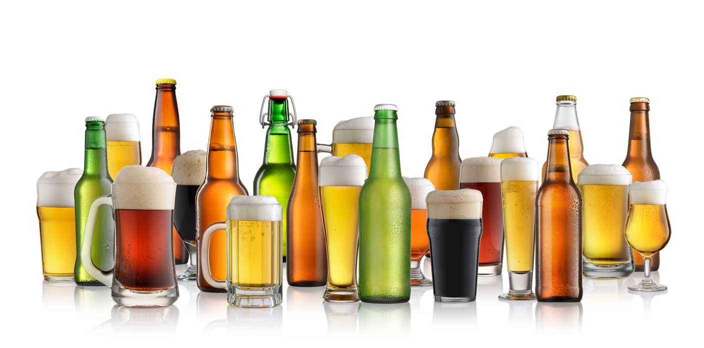 Set of Different Beers